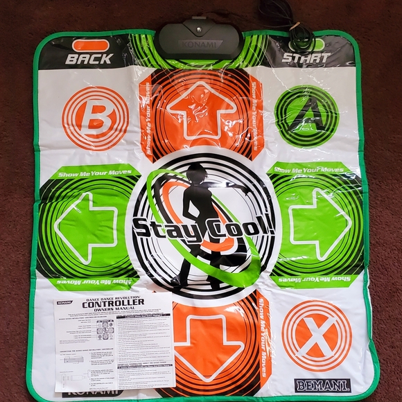 Konami Dance Dance Revolution DDR Mat Xbox 360 Stay Cool - Picture 1 of 5